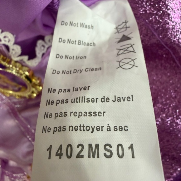 Disney Princess Rapunzel Dress Tangled - Picture 6 of 8